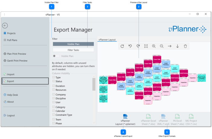 6.3. Export Manager
