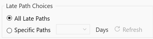 3. Specific Late Paths