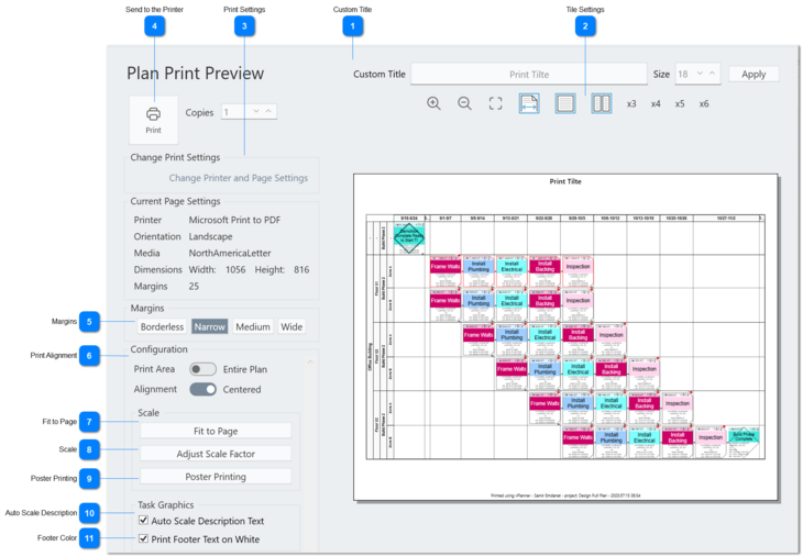 7.1. Printing Network Views