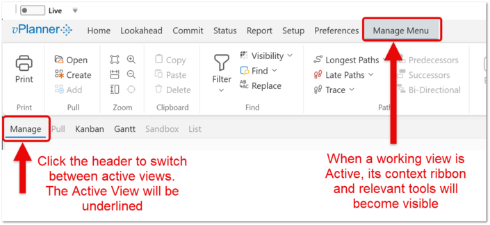 3.2. The Main Window